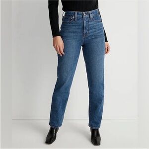 Madewell Curvy Perfect Vintage Straight Jeans